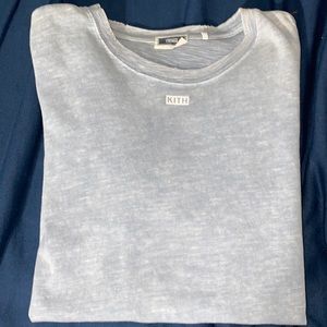 Kith light blue washed tee